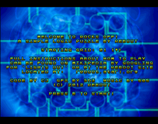 Rocks Off! — screenshot 1